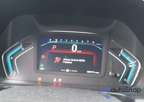 2020 Honda Odyssey Ex-L/Ex-L W/Navi Res from USA, damaged, VIN 5FNRL6H71LB072964